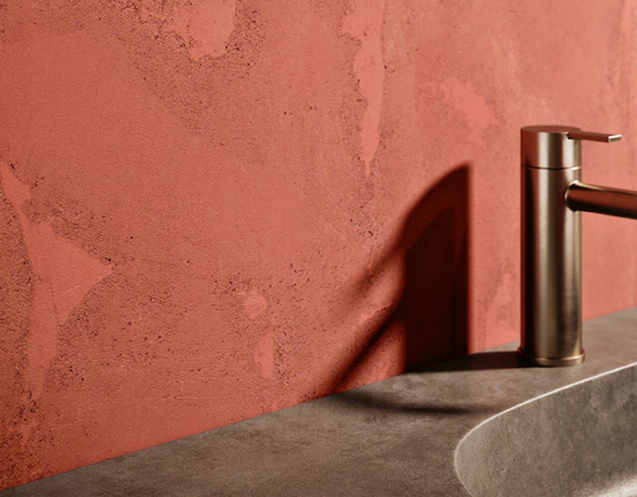 concrete wall tiles interior