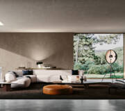 concrete wall tiles interior