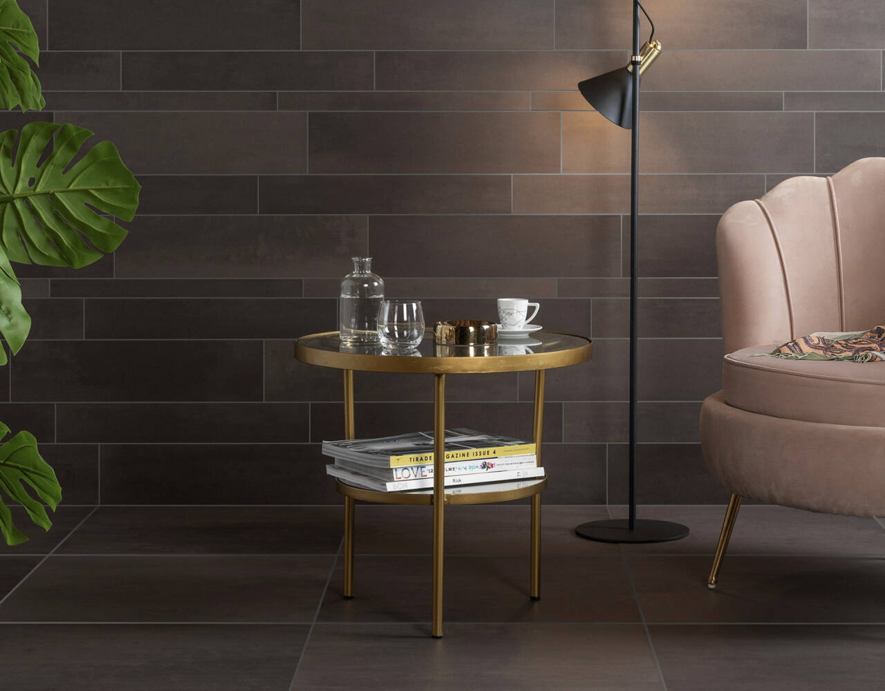 porcelain tile bathroom