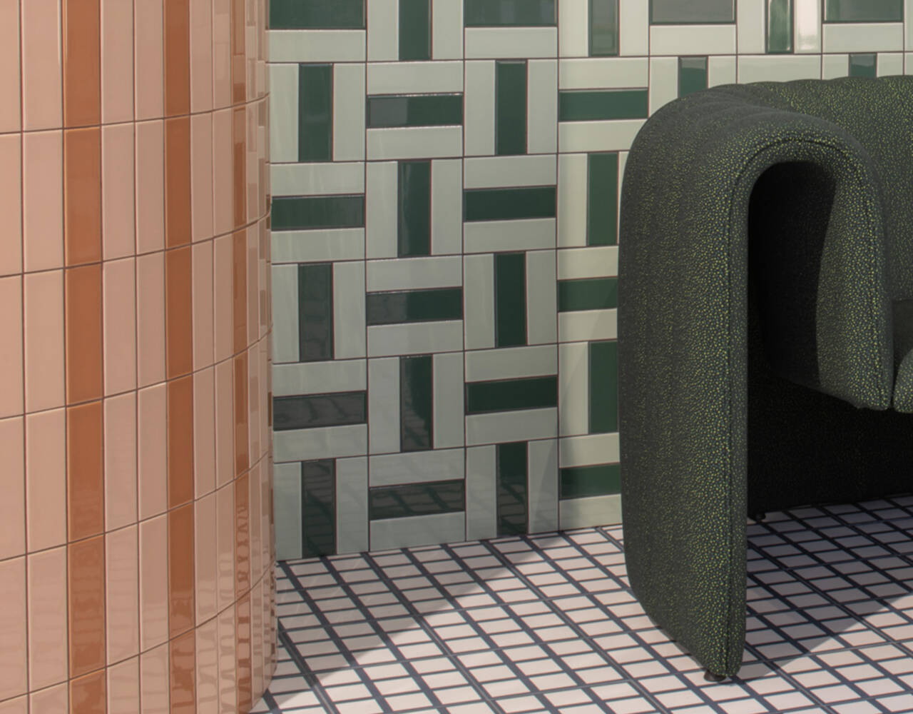 modern subway interior