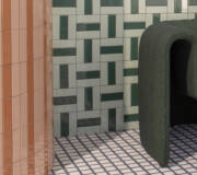 modern subway interior