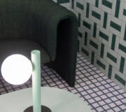 modern subway interior