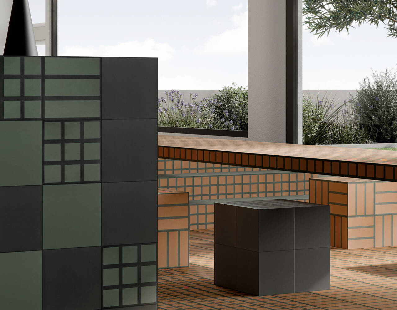 modern subway interior