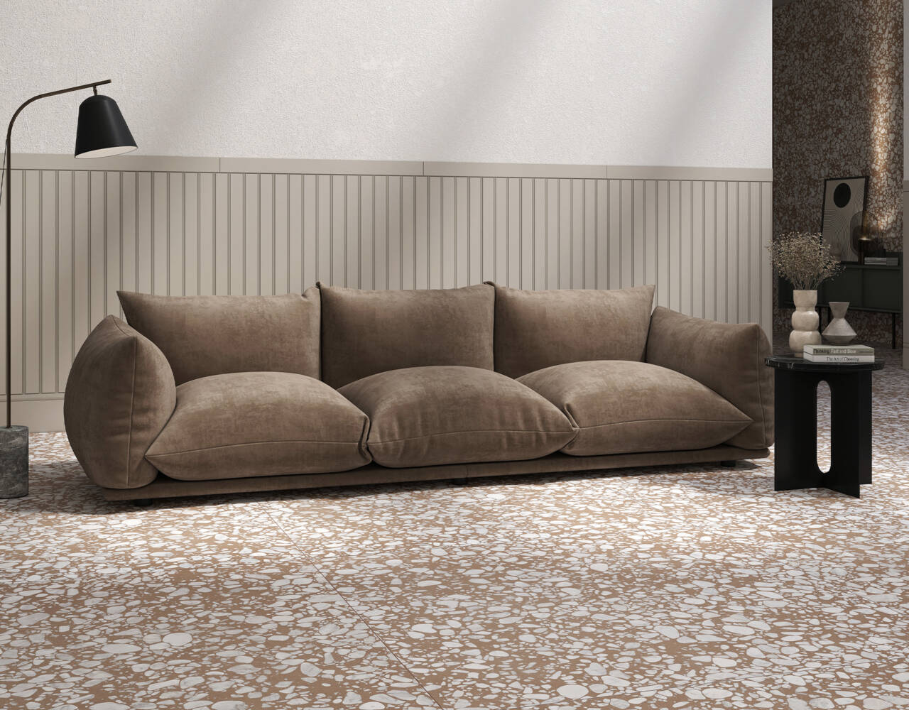 large decorative ceramic tile wall art