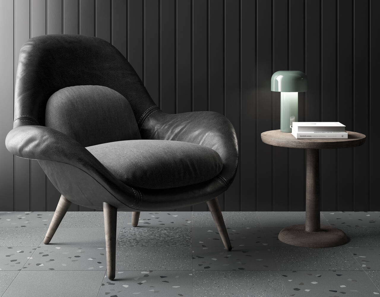 polished porcelain tile