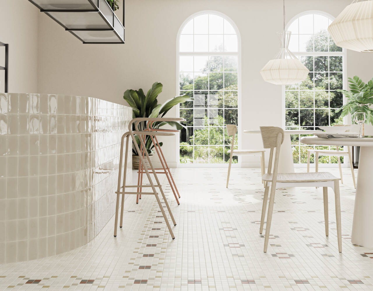porcelain mosaic tile