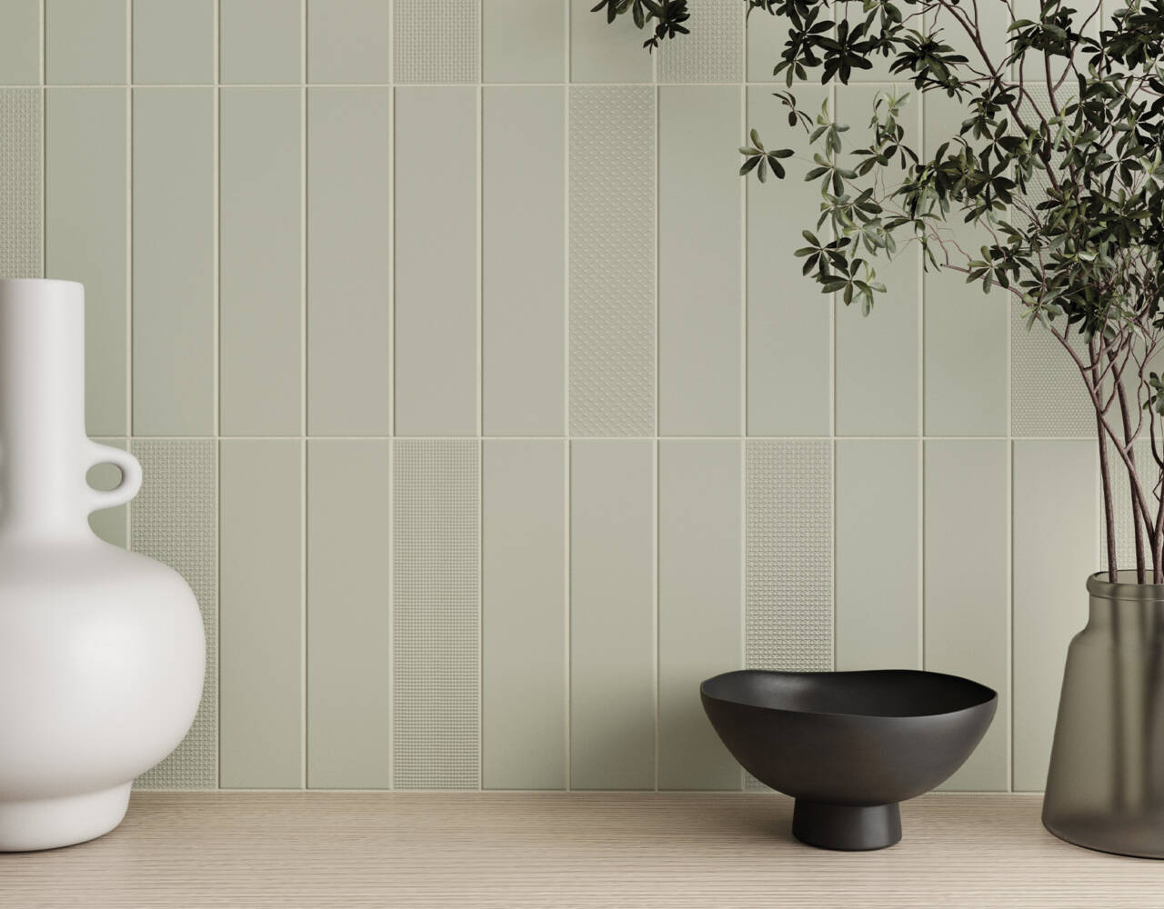 large decorative ceramic tile wall art