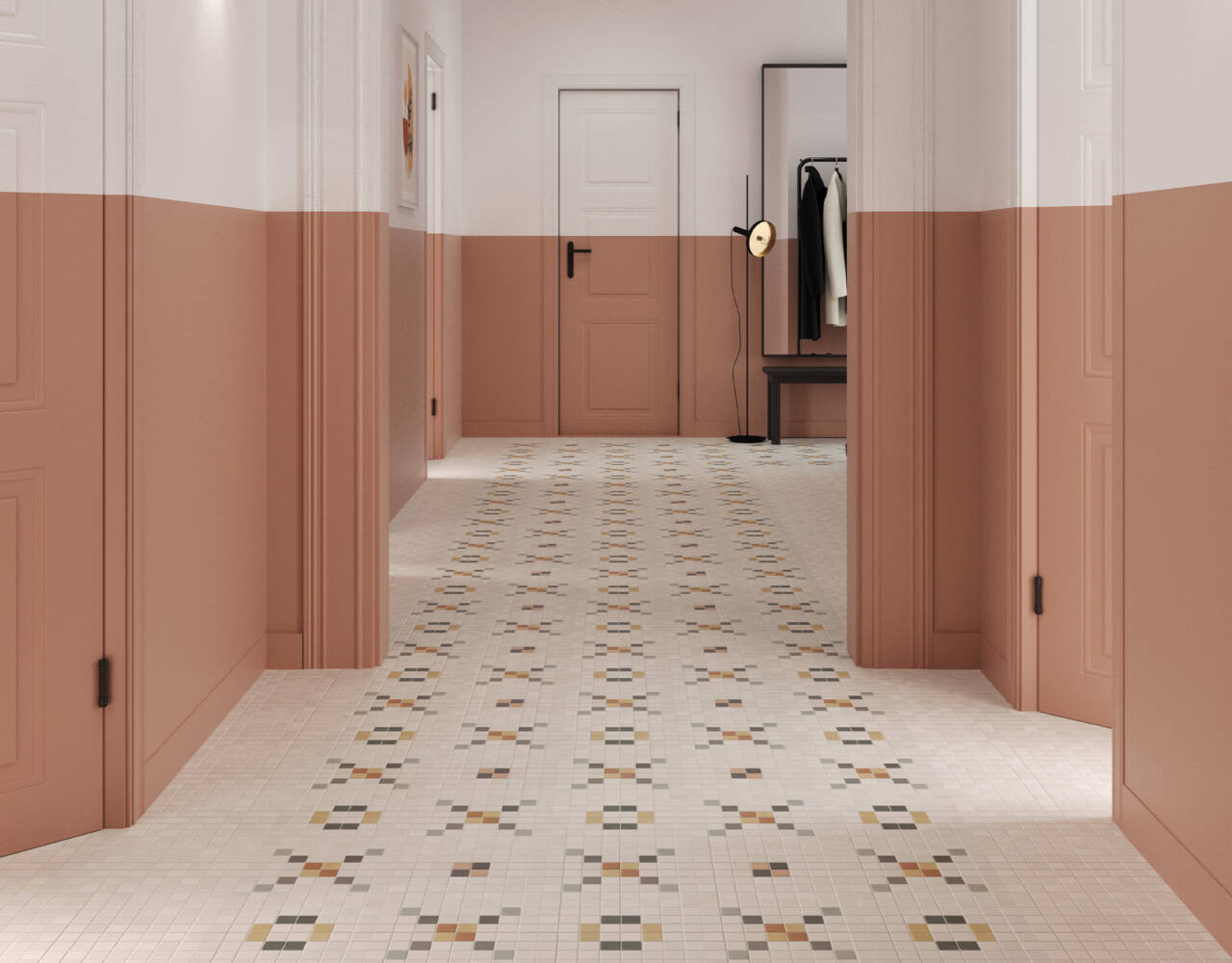 porcelain mosaic tile