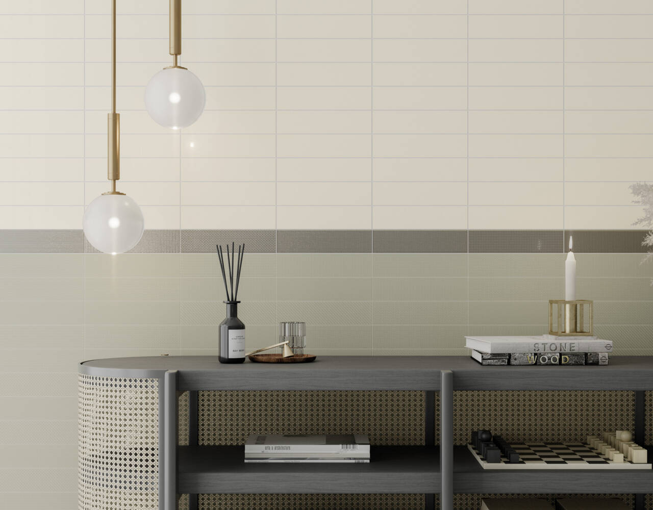 large decorative ceramic tile wall art