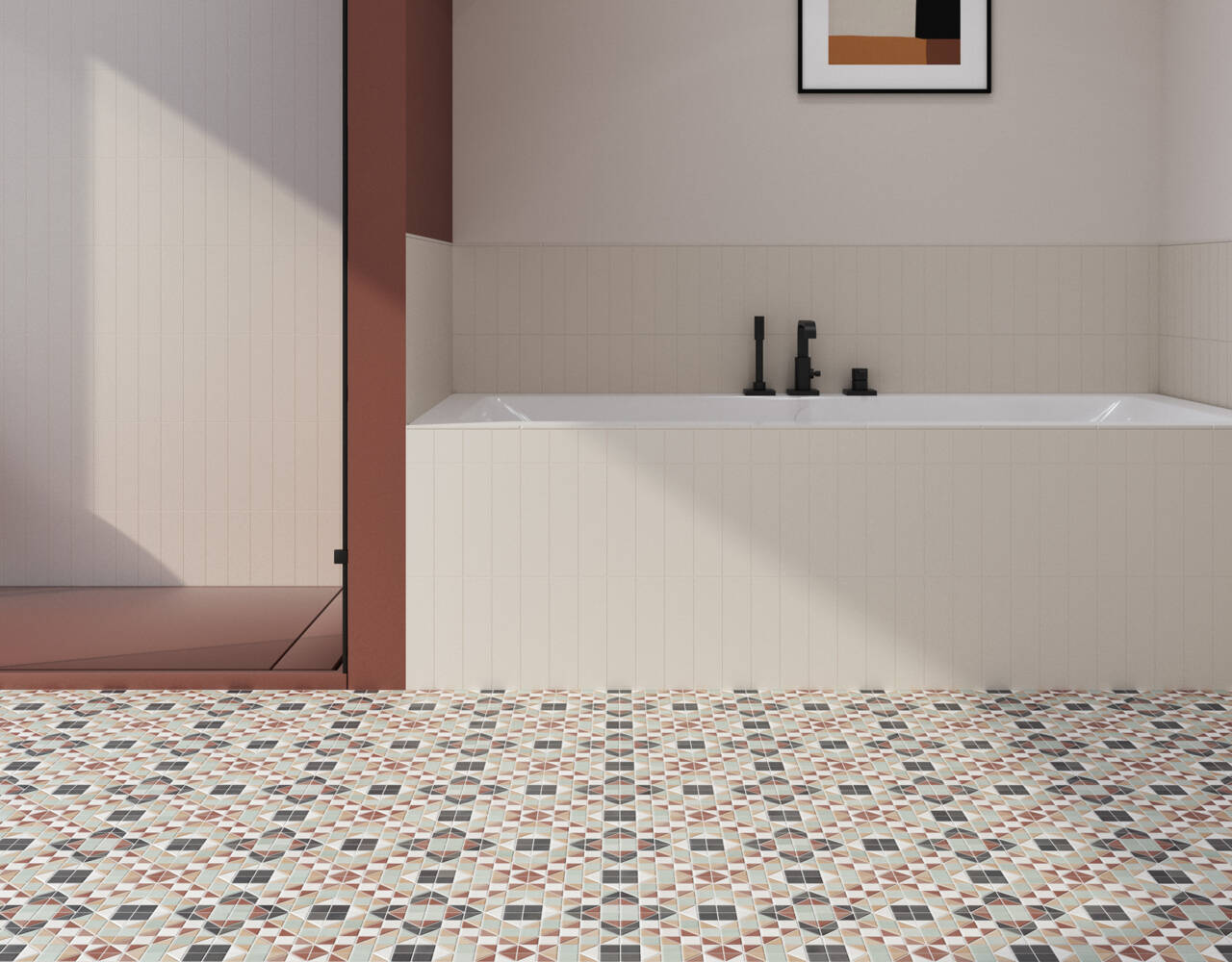 porcelain mosaic tile