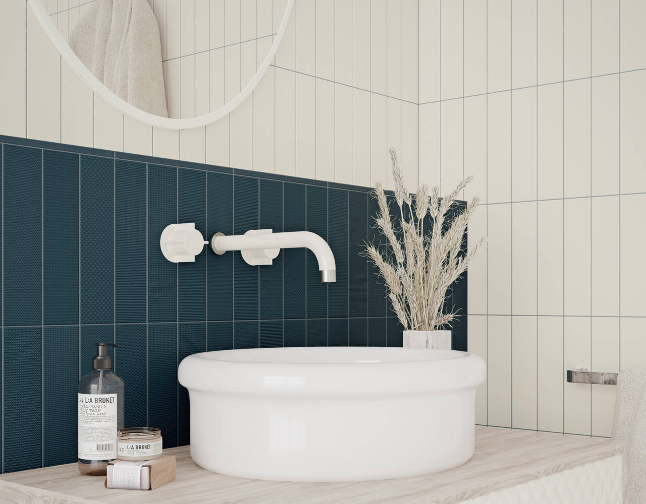 large decorative ceramic tile wall art