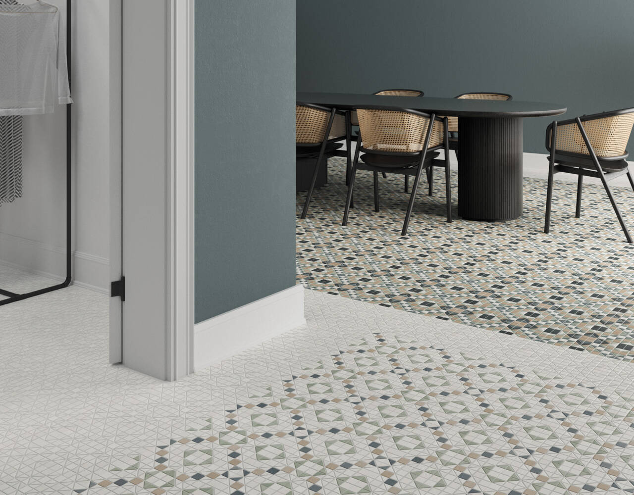 porcelain mosaic tile