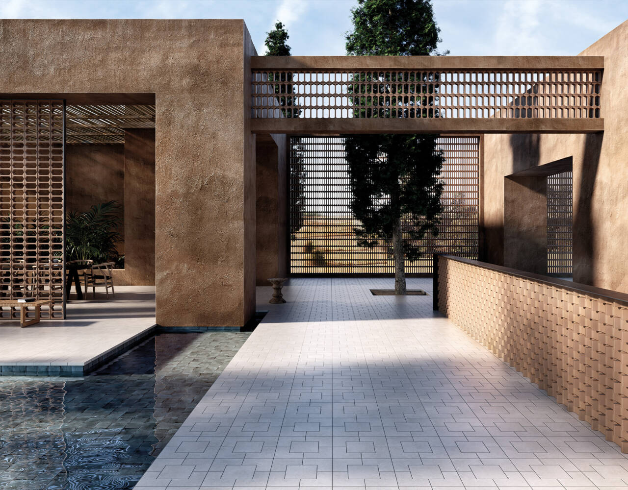 3D ceramic tiles for mosaic art