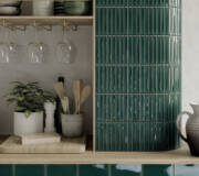 dimensional ceramic tile wall art