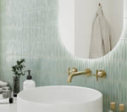 dimensional ceramic tile wall art