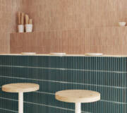 dimensional ceramic tile wall art