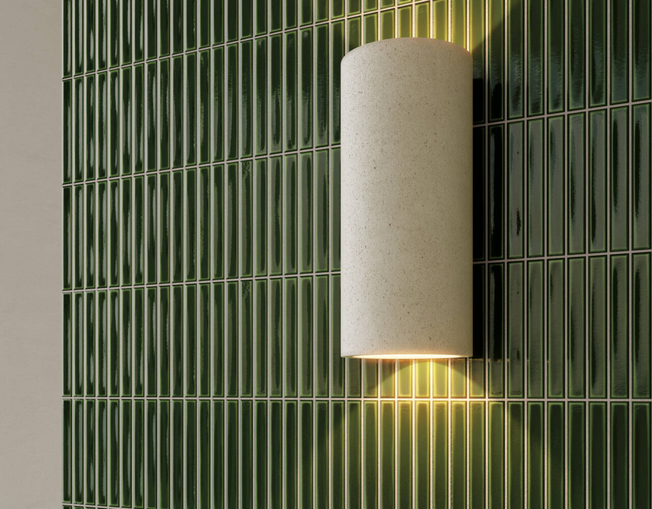 dimensional ceramic tile wall art