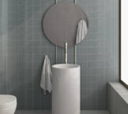 dimensional ceramic tile wall art