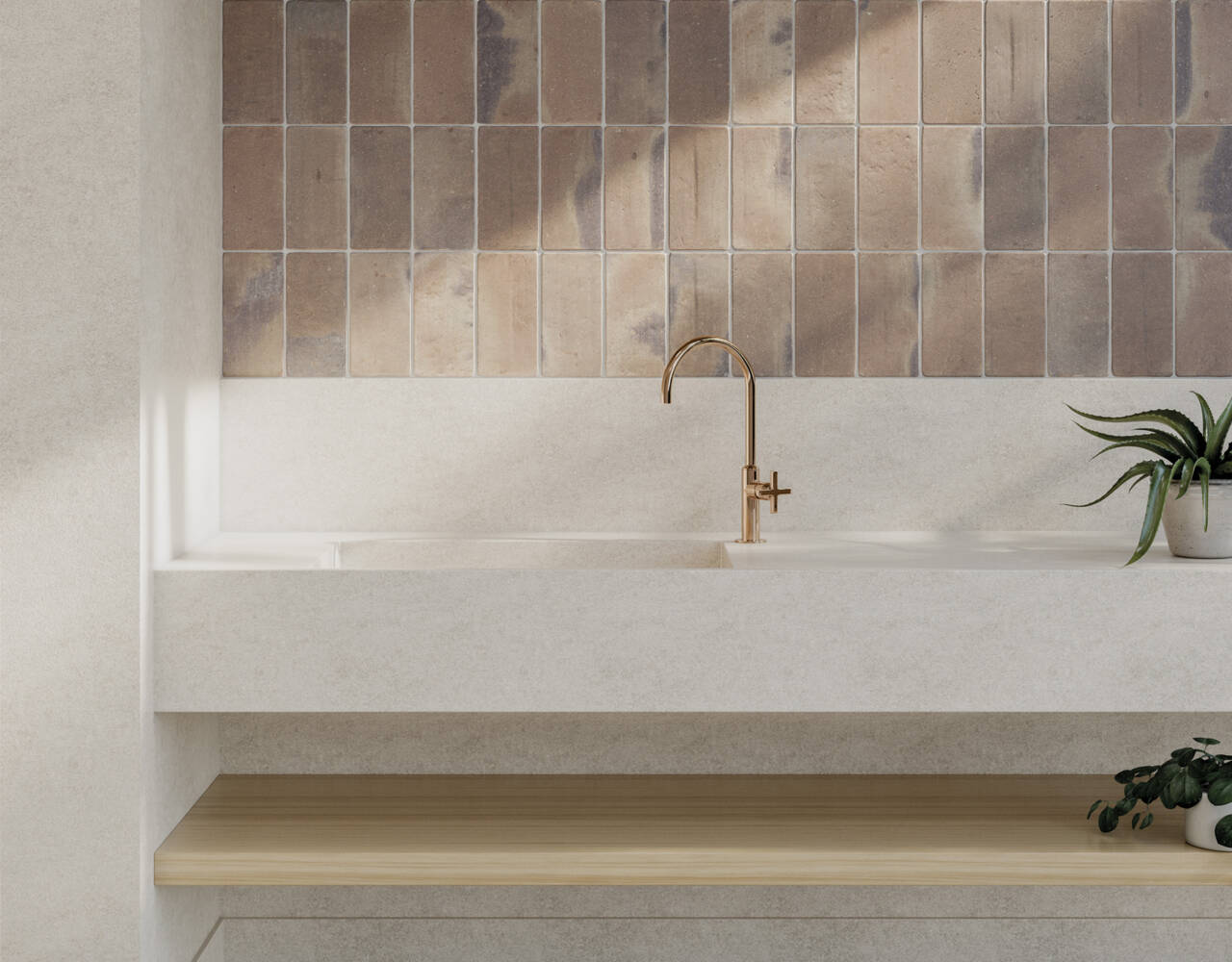 Versatile terracotta look tiles