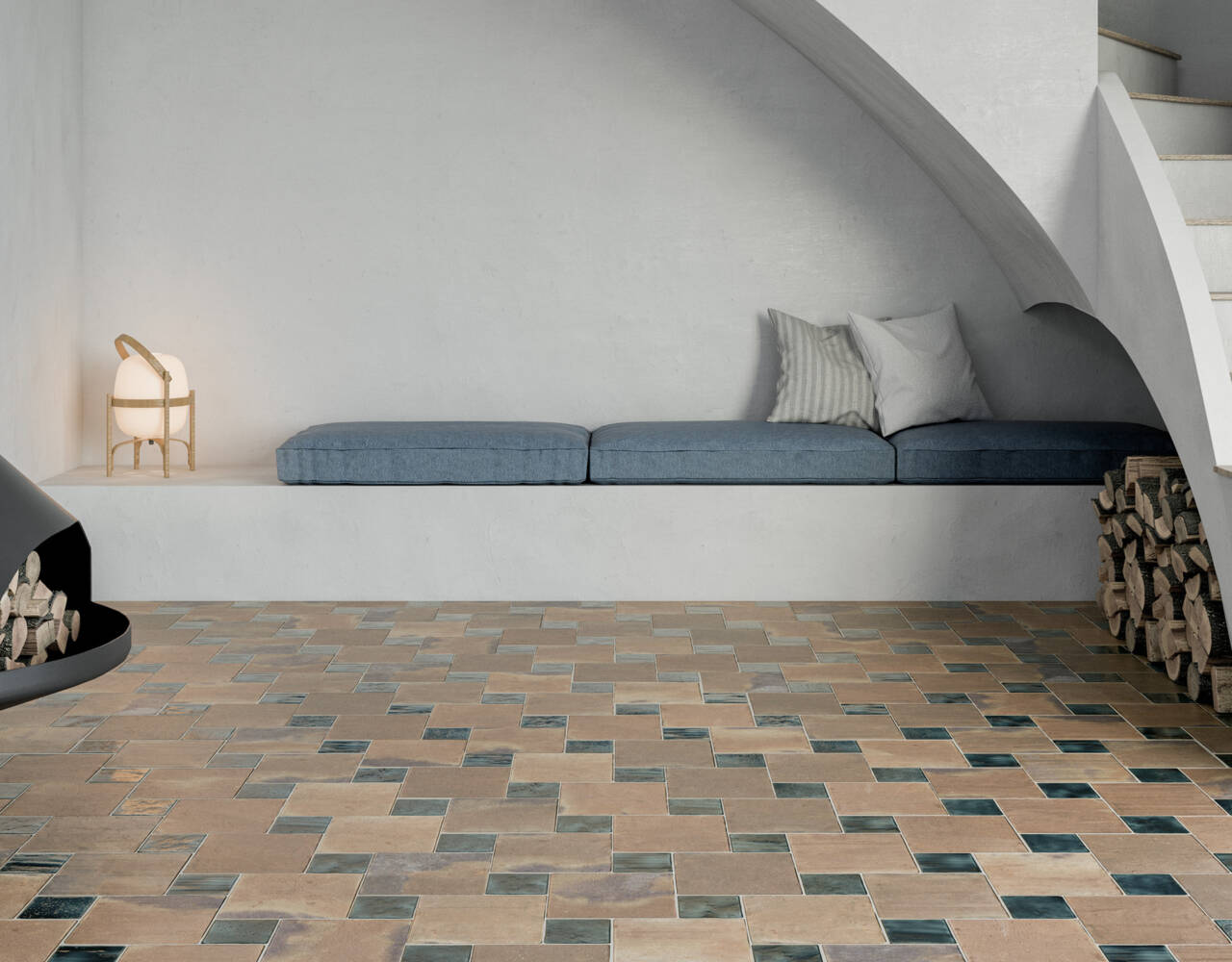 Versatile terracotta look tiles