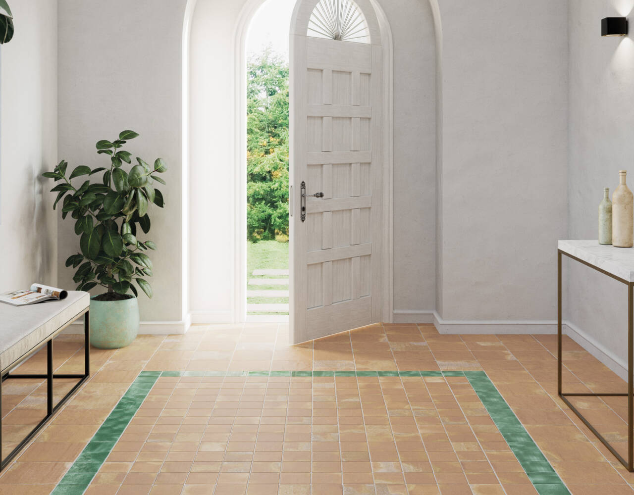 Versatile terracotta look tiles