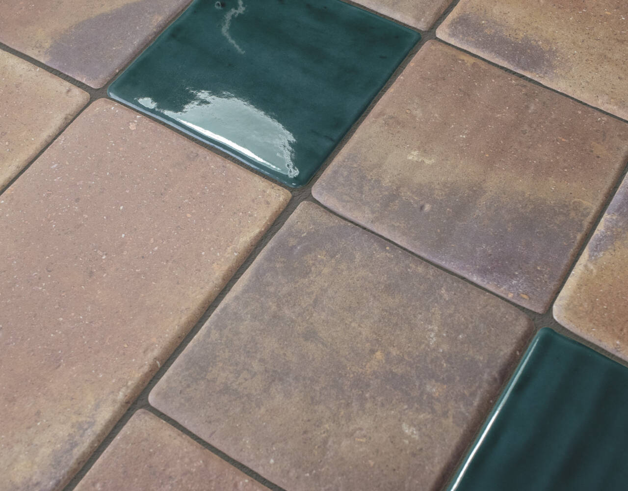 Versatile terracotta look tiles