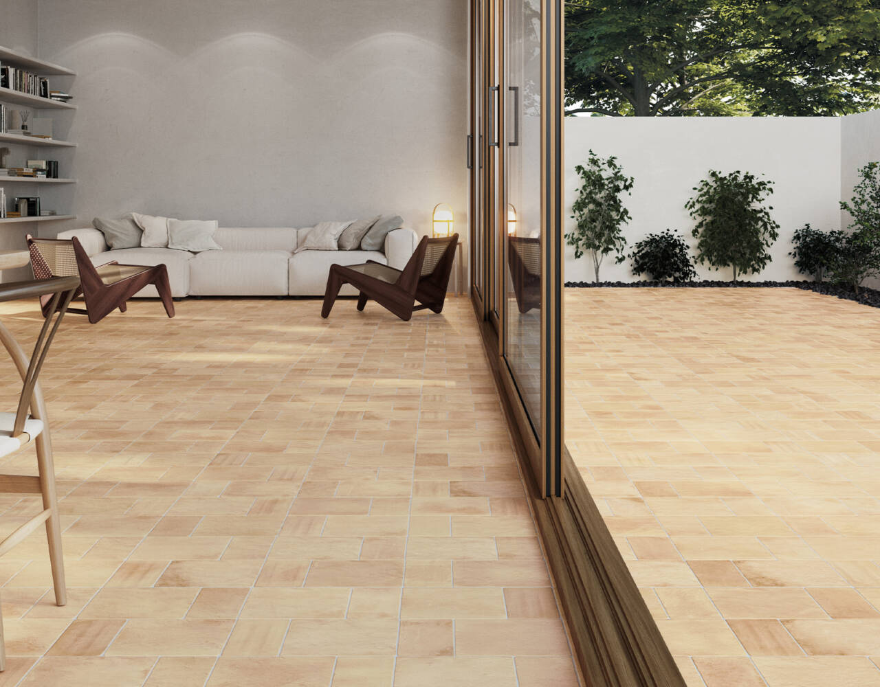 Versatile terracotta look tiles