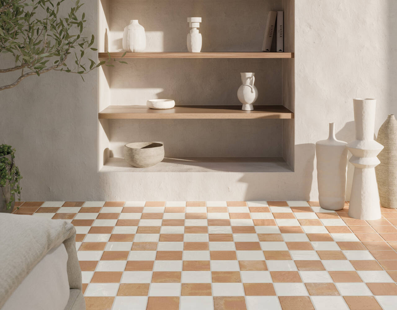 Versatile terracotta look tiles