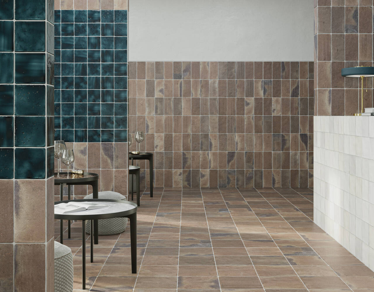 Versatile terracotta look tiles