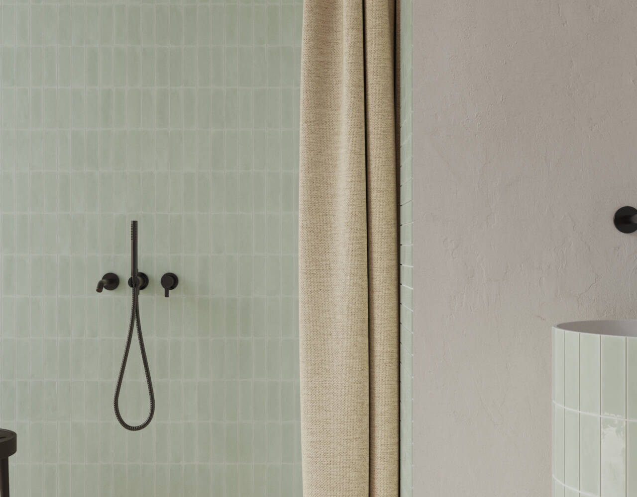 porcelain shower tile