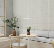 dimensional ceramic tile wall art