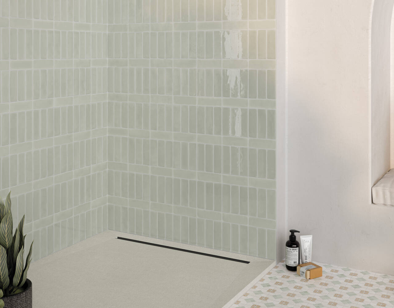 porcelain shower tile