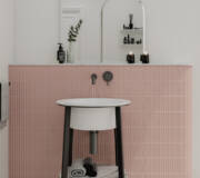 dimensional ceramic tile wall art