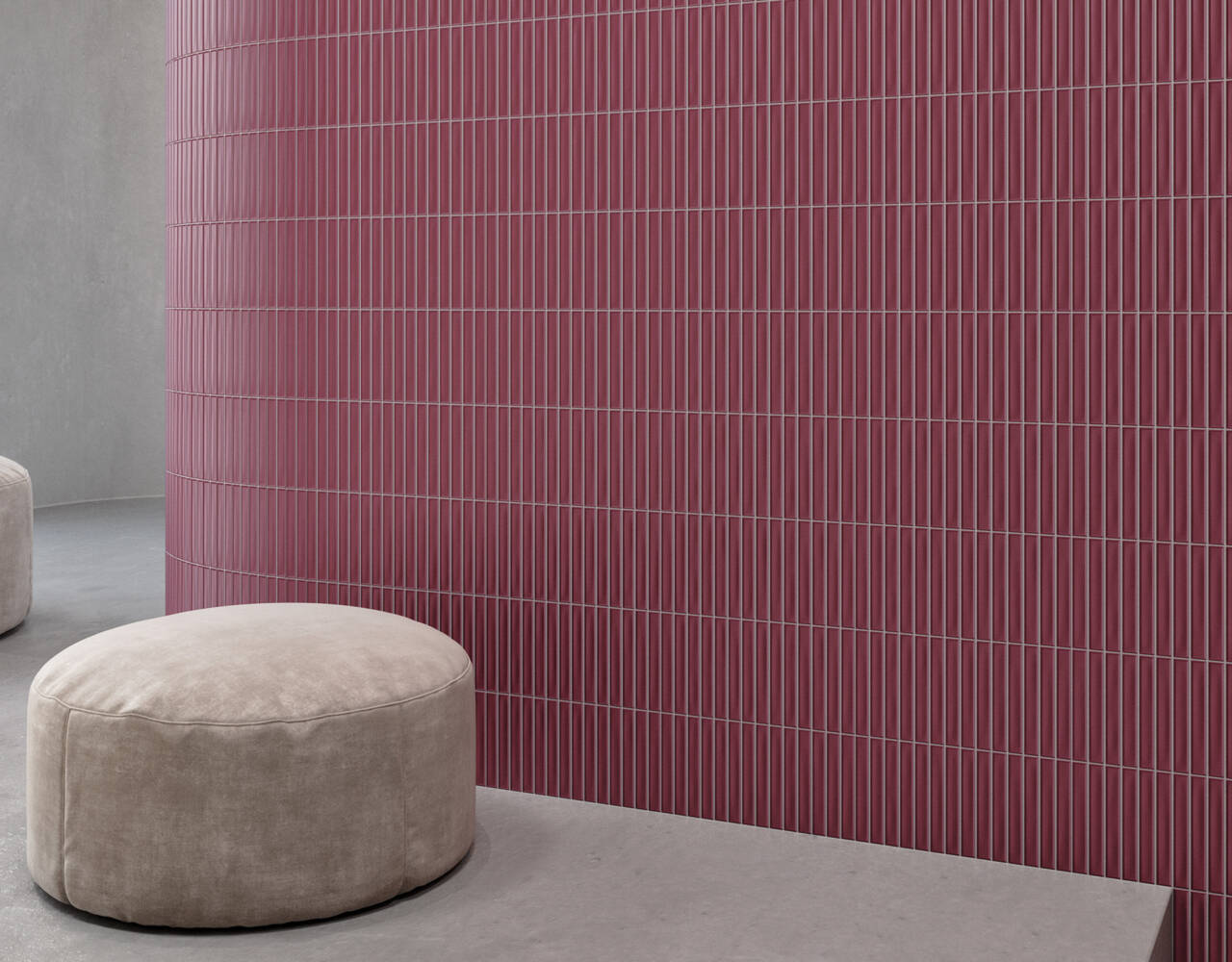 dimensional ceramic tile wall art