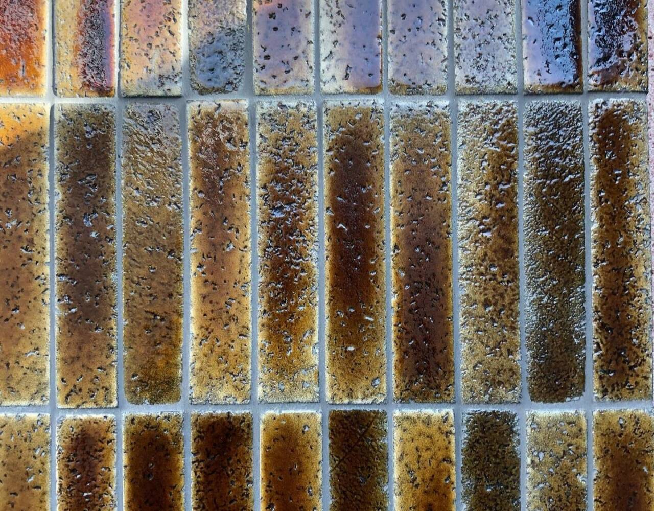 art deco ceramic tile