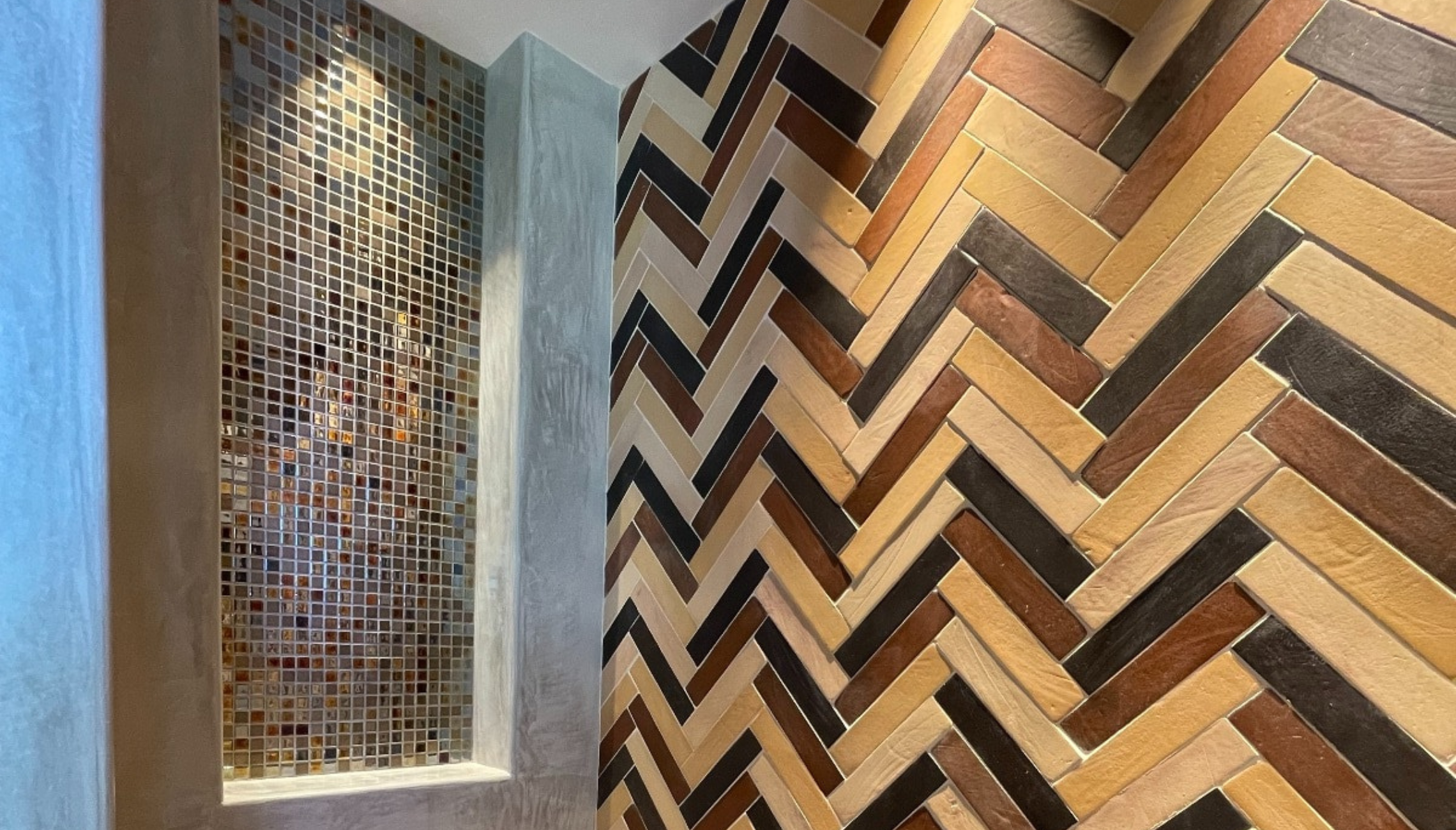 art deco ceramic tile