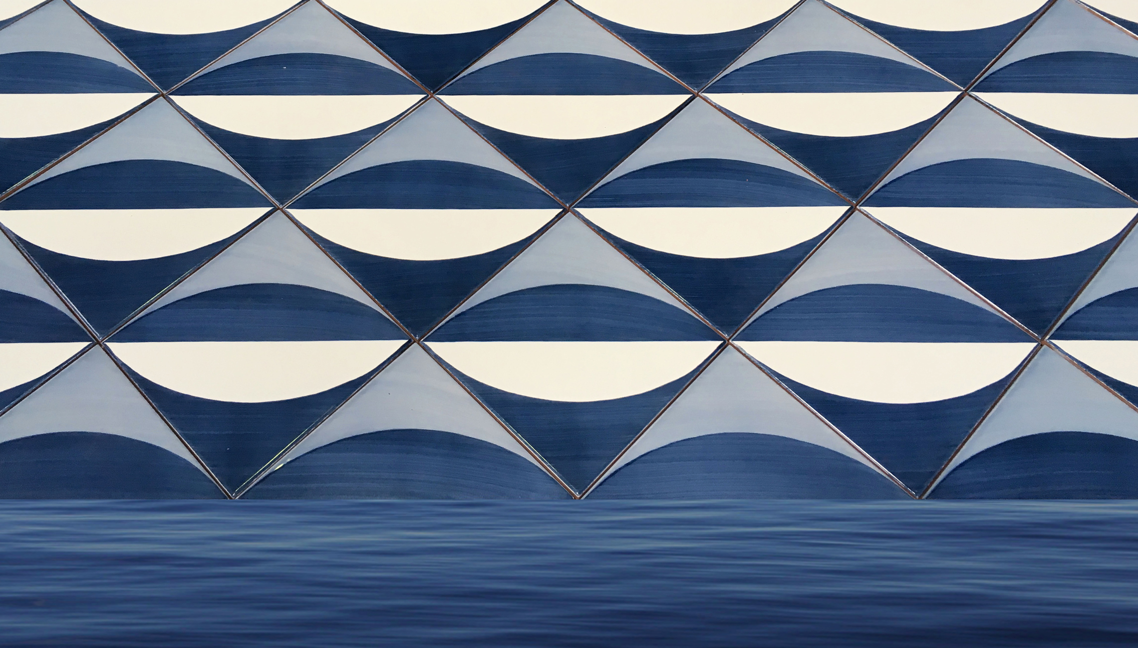 large decorative ceramic tile wall art