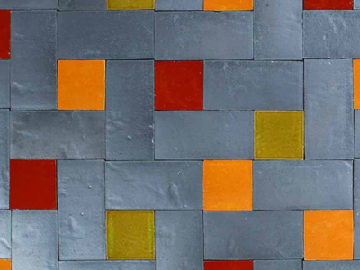 relief tile ceramics