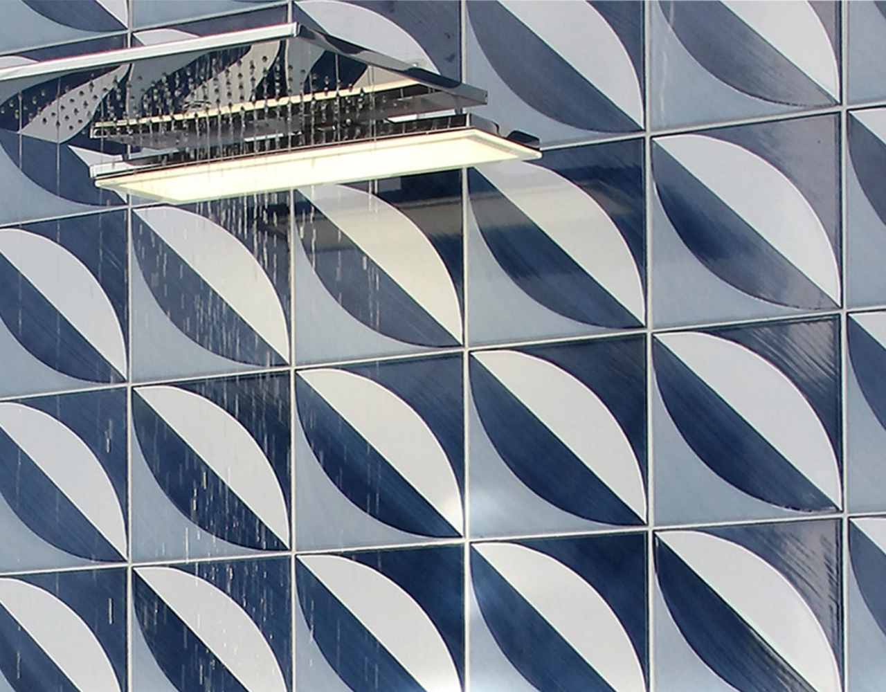 large decorative ceramic tile wall art