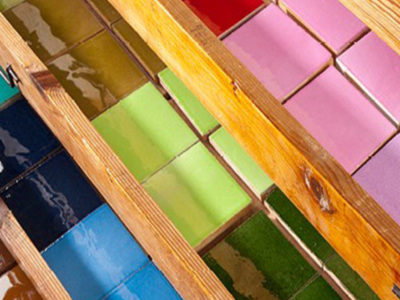 relief tile ceramics