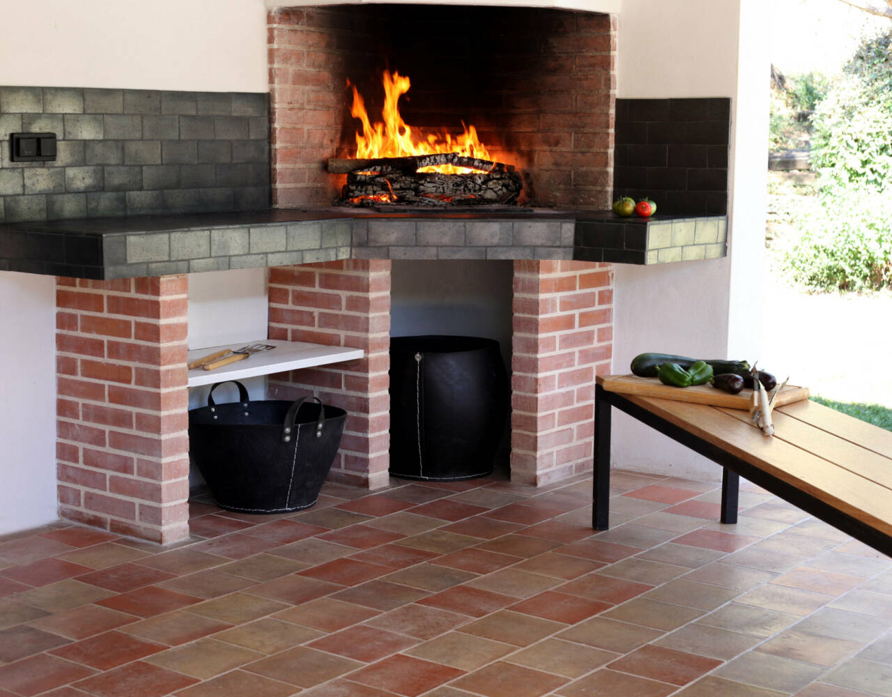 relief tile ceramics