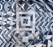 large decorative ceramic tile wall art