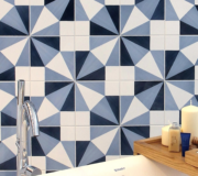 large decorative ceramic tile wall art