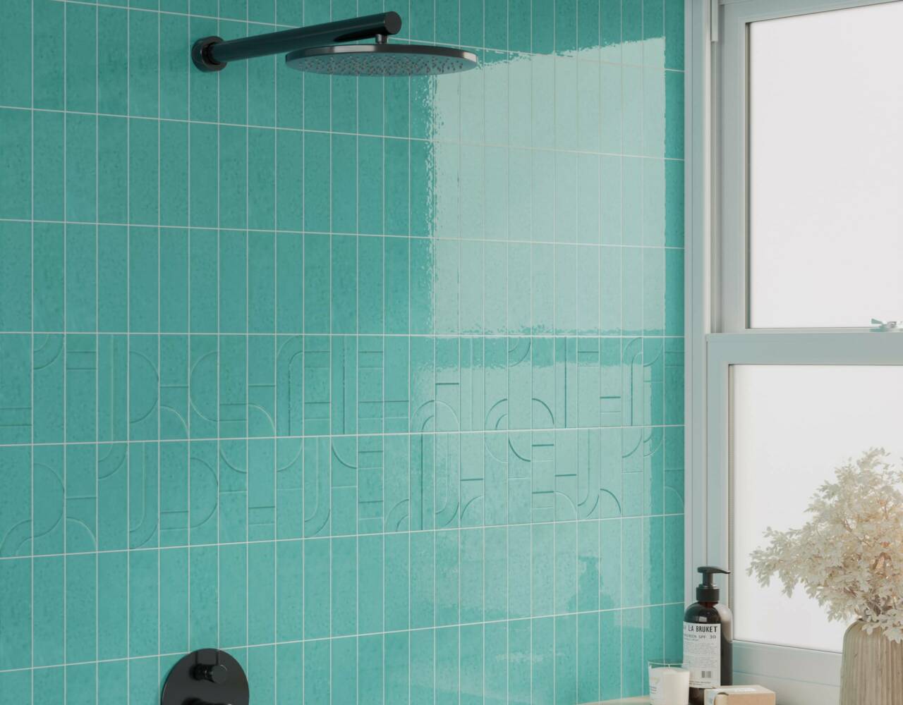 travertine tile interior