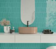 travertine tile interior