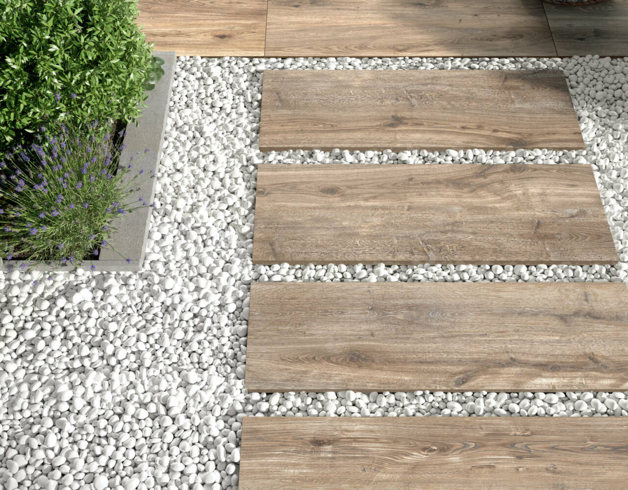 wood look porcelain tile