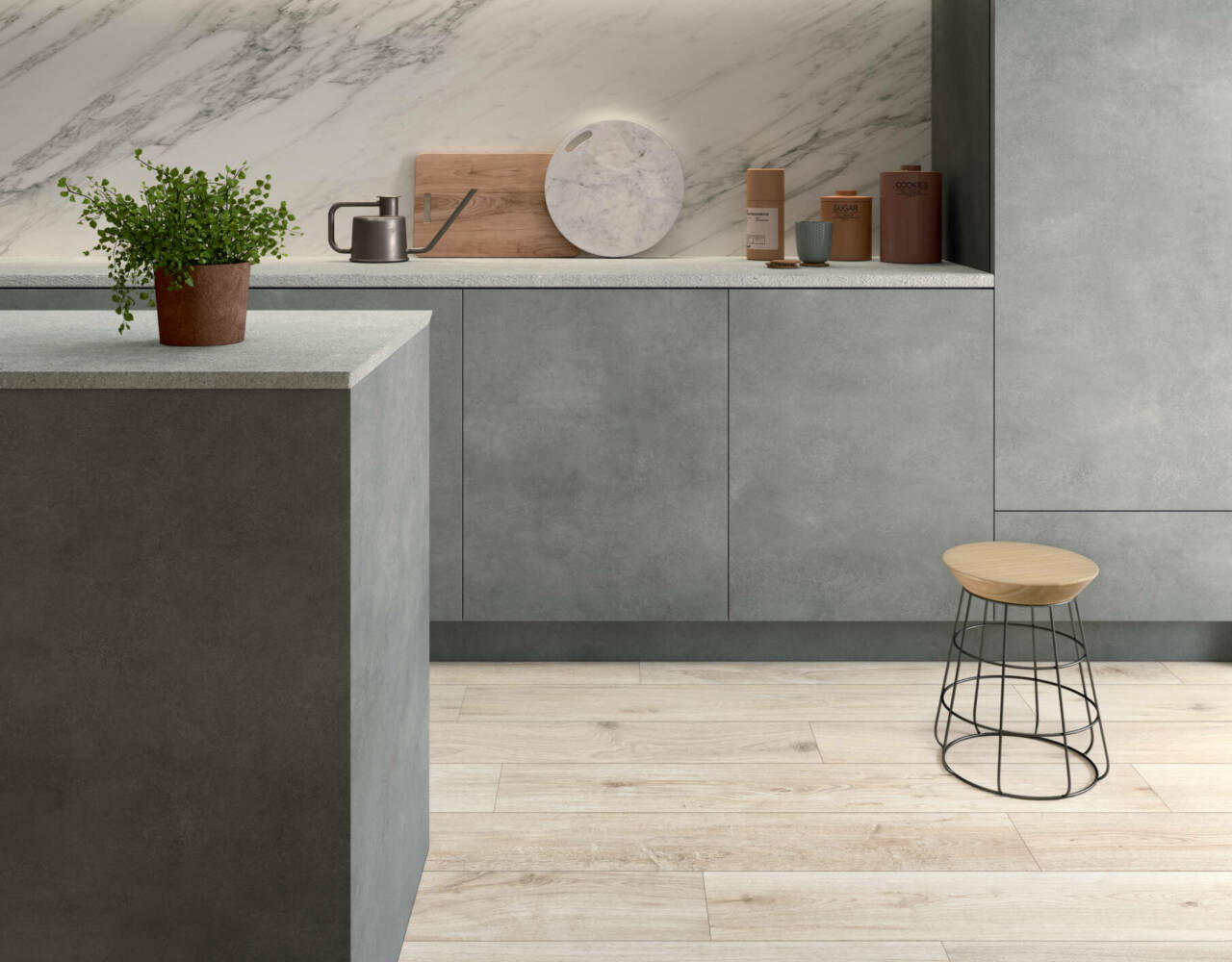 wood look porcelain tile