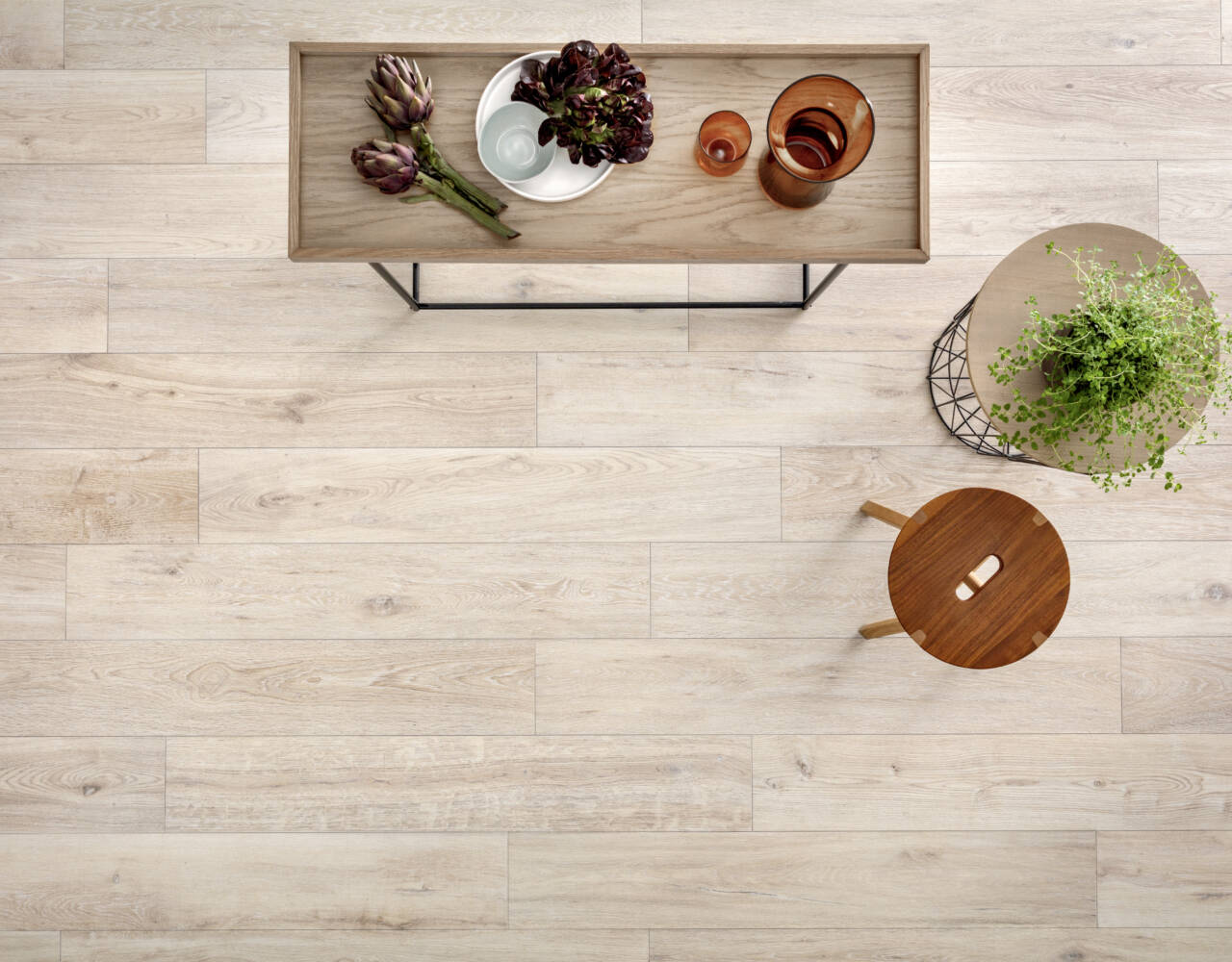 wood look porcelain tile