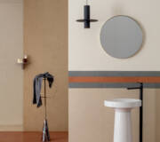 pastel colored wall tile