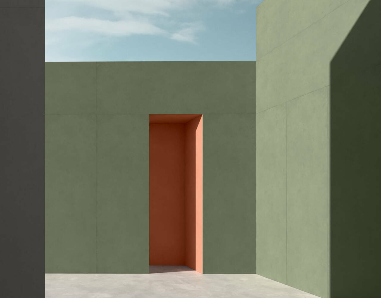 pastel colored wall tile